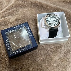 Dooney and Bourke Zebra Print Watch